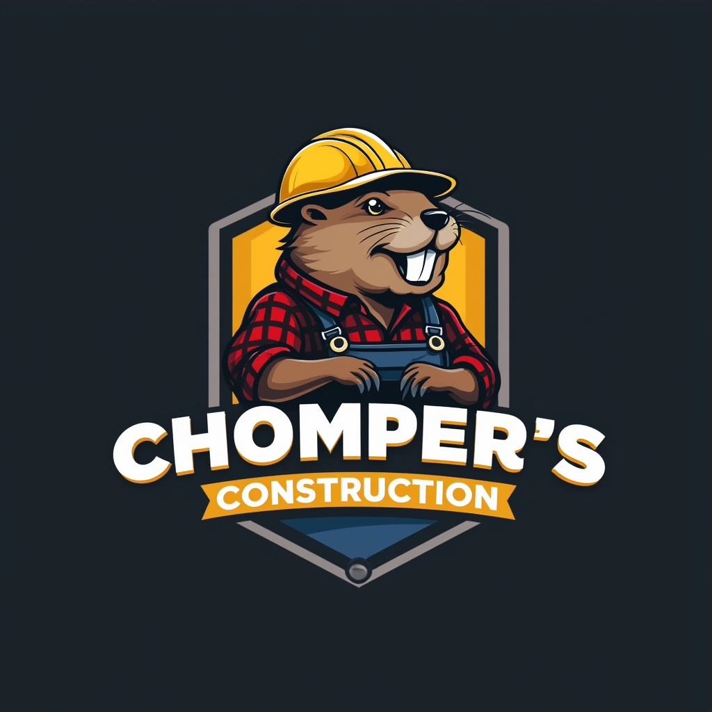 Chomper's Construction Logo